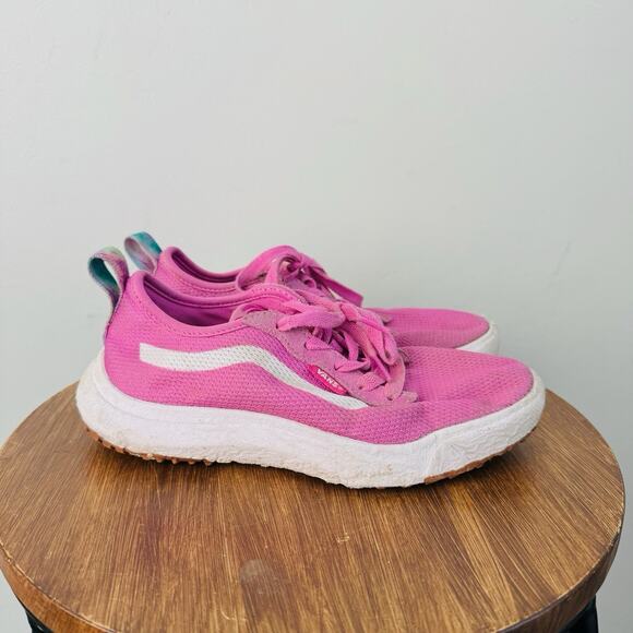 Vans Ultrarange VR3 Pink Sneakers Girls Size 2 - Picture 4 of 9